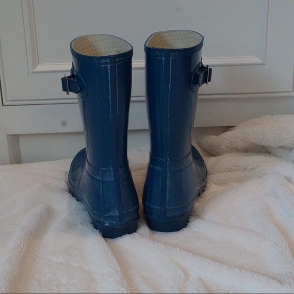 Blue Hunter boots - Picture 4 of 6
